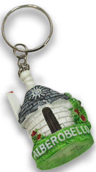 Portachiavi Trullo alberobello