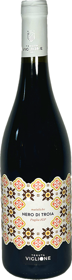 MAIOLICHE NERO DI TROIA